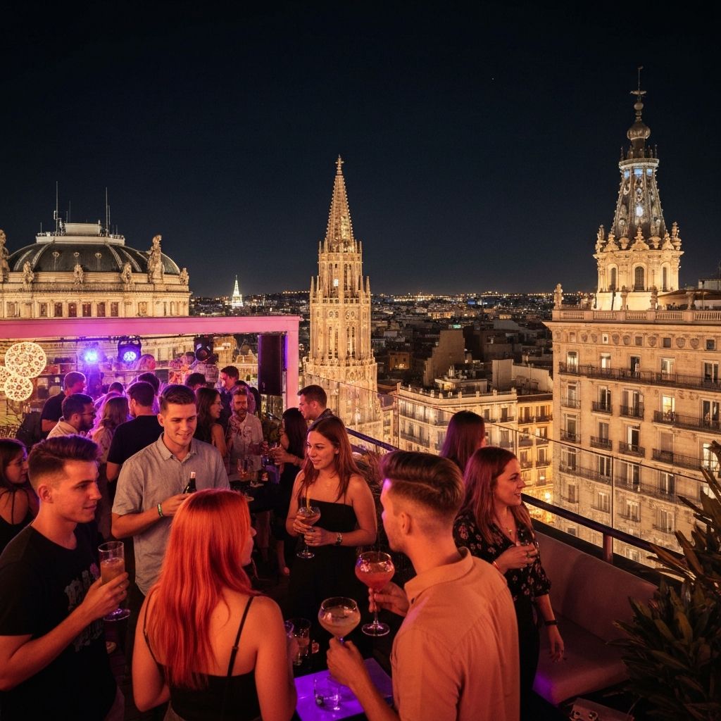 Vibe with rooftop cocktails